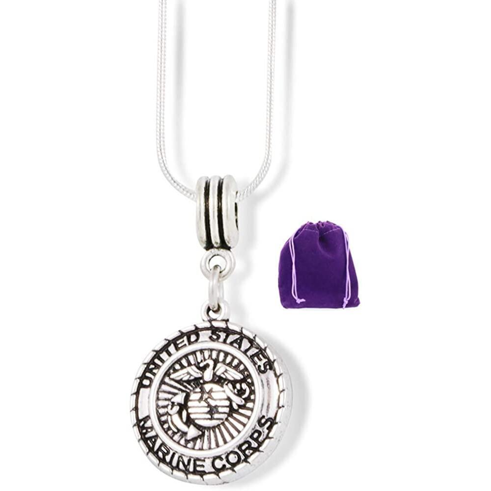 Marine Mom Necklace Pendant Marine Jewelry